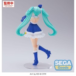 Figurine Character Vocal Series 01: Hatsune Miku High Premium Hatsune Miku Sapphire Christmas Version
