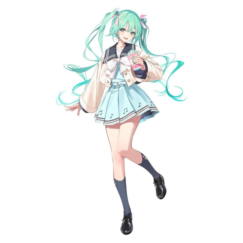 Figurine Hatsune Miku Sweet School Life Pure Version