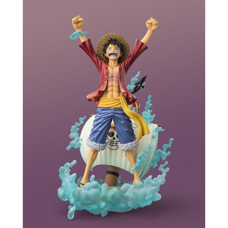 Statuette One Piece Figuarts Zero Monkey D. Luffy Setting out for the New World