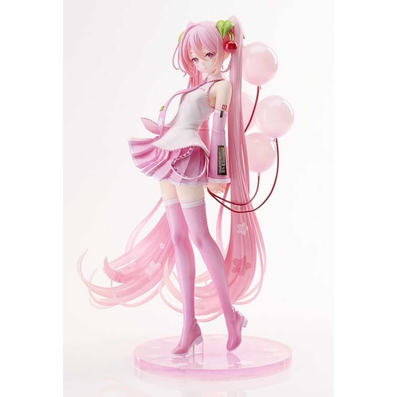 Statuette Character Vocal Series 01: Hatsune Miku G.S. Collection [SC] 1/7 Sakura Miku GSC Illustration Contest Version