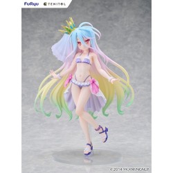 Statuette No Game No Life Tenitol Tall Shiro Swimwear Dress Version