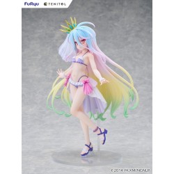Statuette No Game No Life Tenitol Tall Shiro Swimwear Dress Version