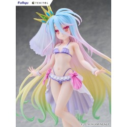 Statuette No Game No Life Tenitol Tall Shiro Swimwear Dress Version