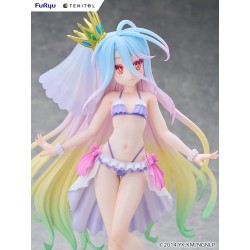 Statuette No Game No Life Tenitol Tall Shiro Swimwear Dress Version