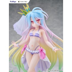 Statuette No Game No Life Tenitol Tall Shiro Swimwear Dress Version