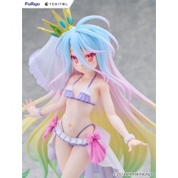 Statuette No Game No Life Tenitol Tall Shiro Swimwear Dress Version