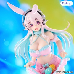 Figurine Super Sonico BiCute Bunnies Pastel Easter Version