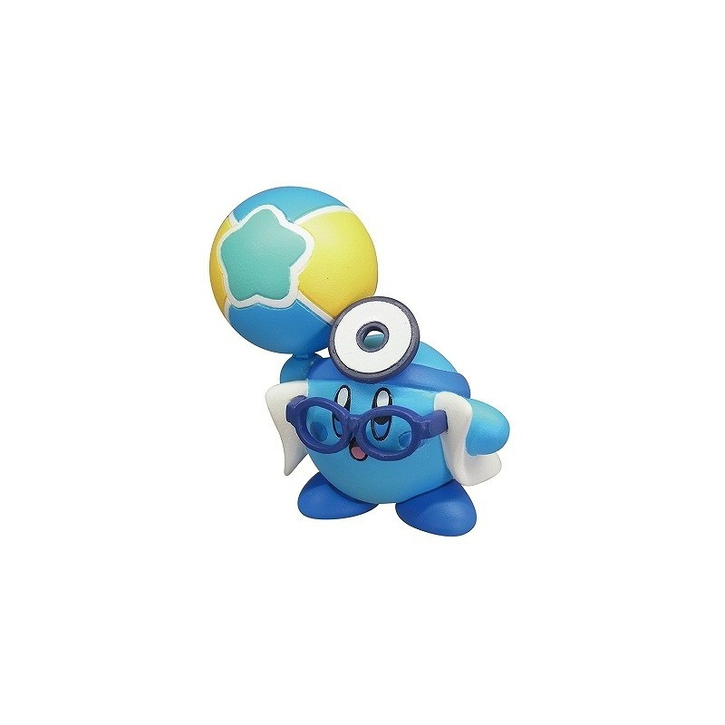 Figurine Kirby's Battle Deluxe Manmaru Mascot Kirby Bleu Docteur